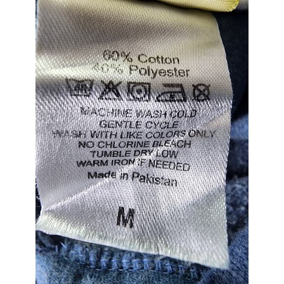 NEW ORLEANS French Quarter Blue Heavy Active Pullover Hoodie SZ M - Picture 5 of 10